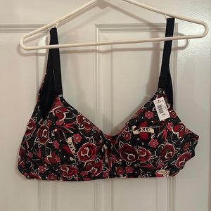 Tattoo print bra